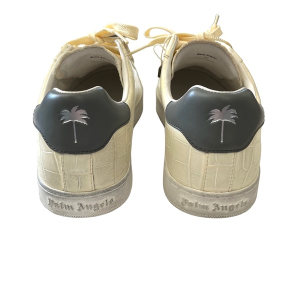 NEW Palm Angels Croc-effect leather sneakers size 43 Unisex - Picture 8 of 14